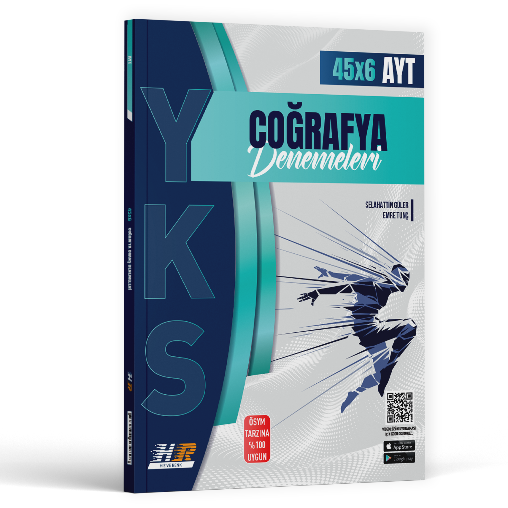 YKS AYT HIZ ve RENK DENEME COĞRAFYA  (45*6) - 2025